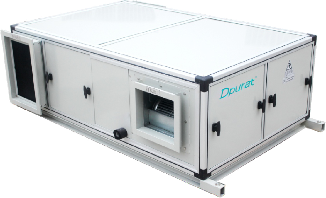 山东一体化排风冷凝热回收机组（卧式）